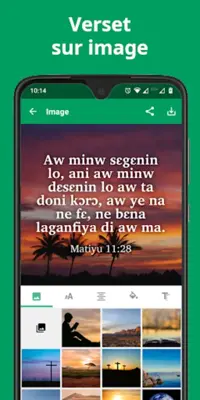 Bible in Jula - with audio android App screenshot 0