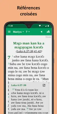 Bible in Jula - with audio android App screenshot 3